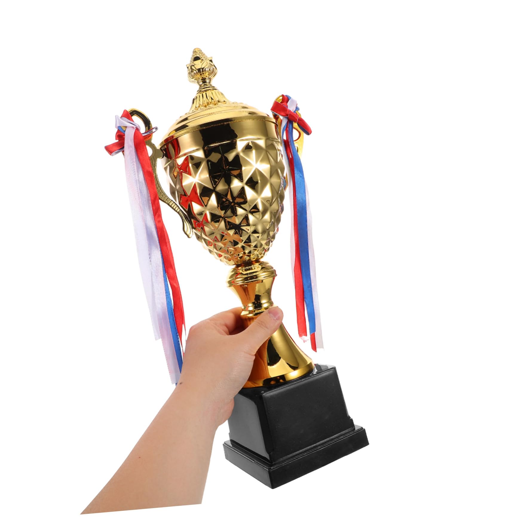 VICASKY Goldene Trophäe Für Sport Metalltrophäe Für Auszeichnungen Wettbewerbe Turniere Mannschaften Fußball Partys Sport Ringen