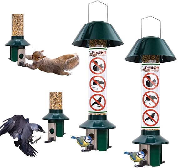 Squirrel Proof Wild Bird Feeder Mixed Seed / Sunflower Heart Feeders