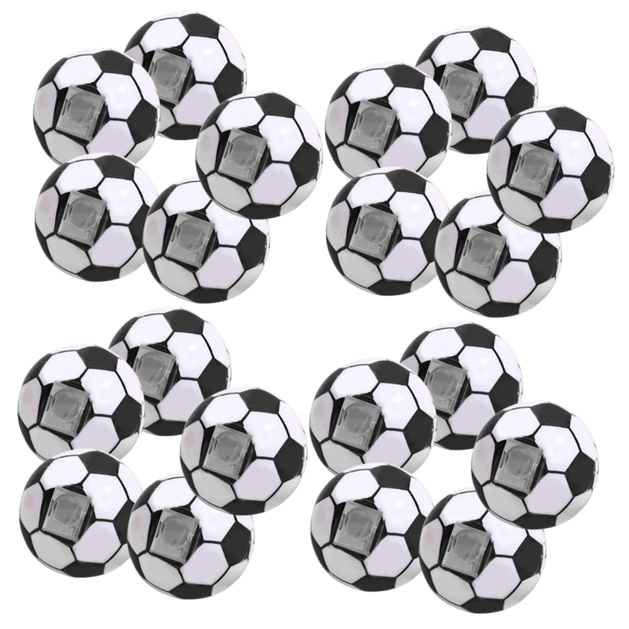 Housoutil 5 Set Temperamatite Calcio Temperamatite Portatili Per Studenti Per Scuola E Ufficio Confortevoli E Pratici Per Facile Affilatura 20 Pezzi*5