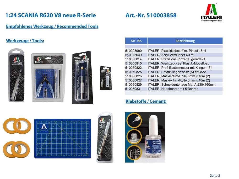 Italeri ITA3858 Plastic Model kit, Blue 553858 - Image 3