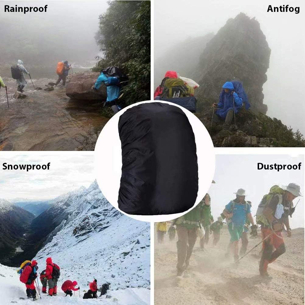 GuangTouL Waterproof Backpack Rain Cover (15-80L) Upgraded Triple Waterproofing with Adjustable Anti Slip Buckle Strap,Wear-Resisting and Durable,for Outdoor,Hiking,Camping,Cycling : Sports & Outdoors