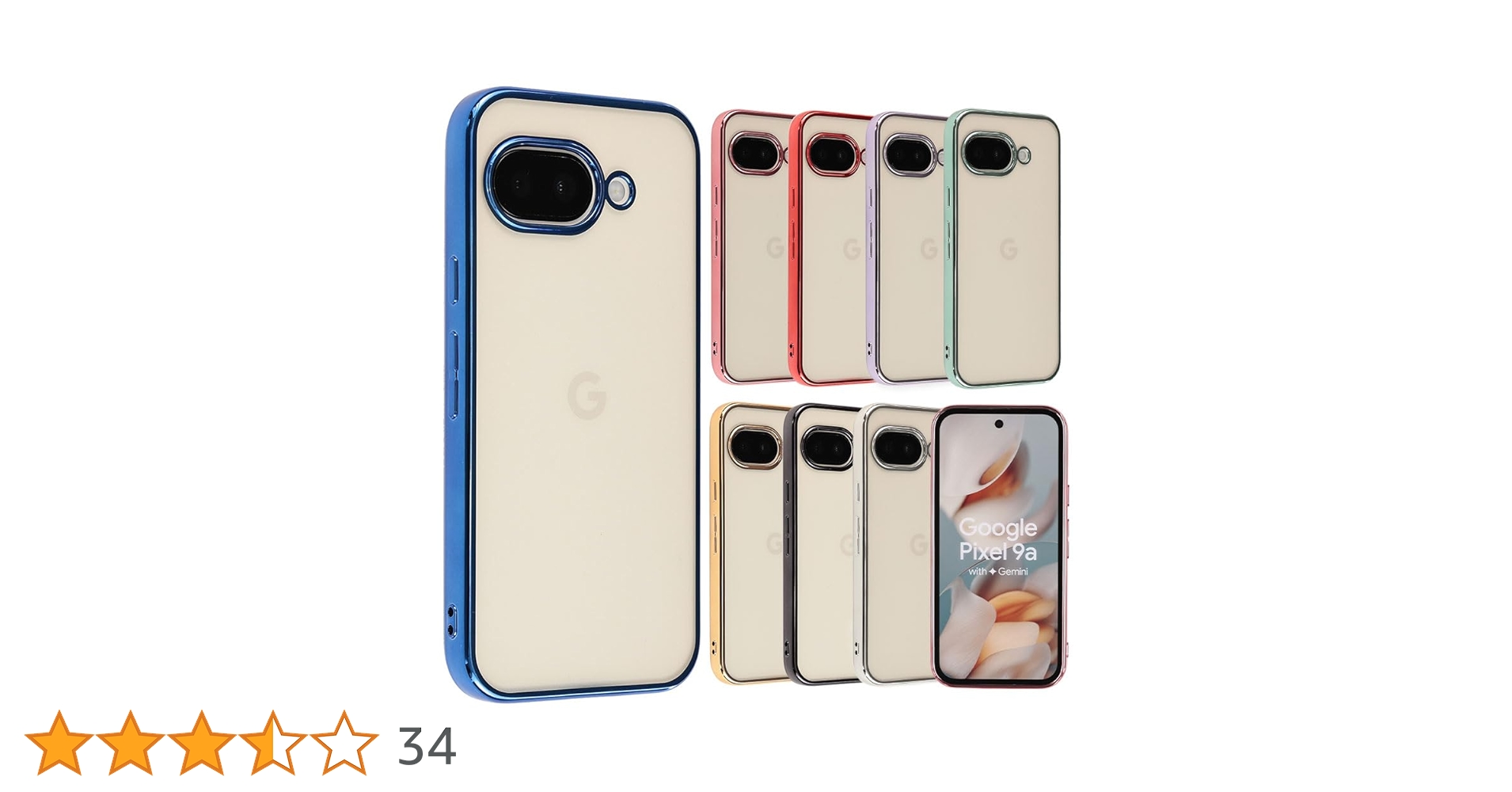 Google Pixel 9a (未使用に近い) + 純正ケース付き Google Pixel 9a (未使用に近い) + 純正ケース付き