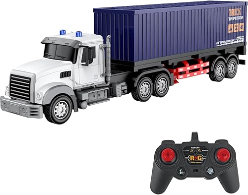 Camión de bomberos a control remoto, camión de bomberos de rescate con escalera giratoria de 360 grados de extensión de 12 pulgadas, camión de