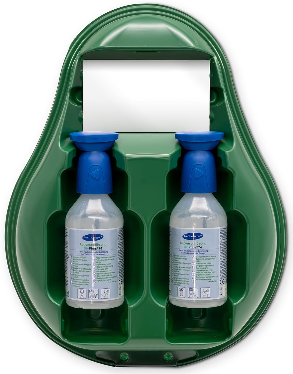 Kit Lavaggio Oculare Emergenza Soluzione Salina 2x250 ml PH neutro 320x410x80 mm