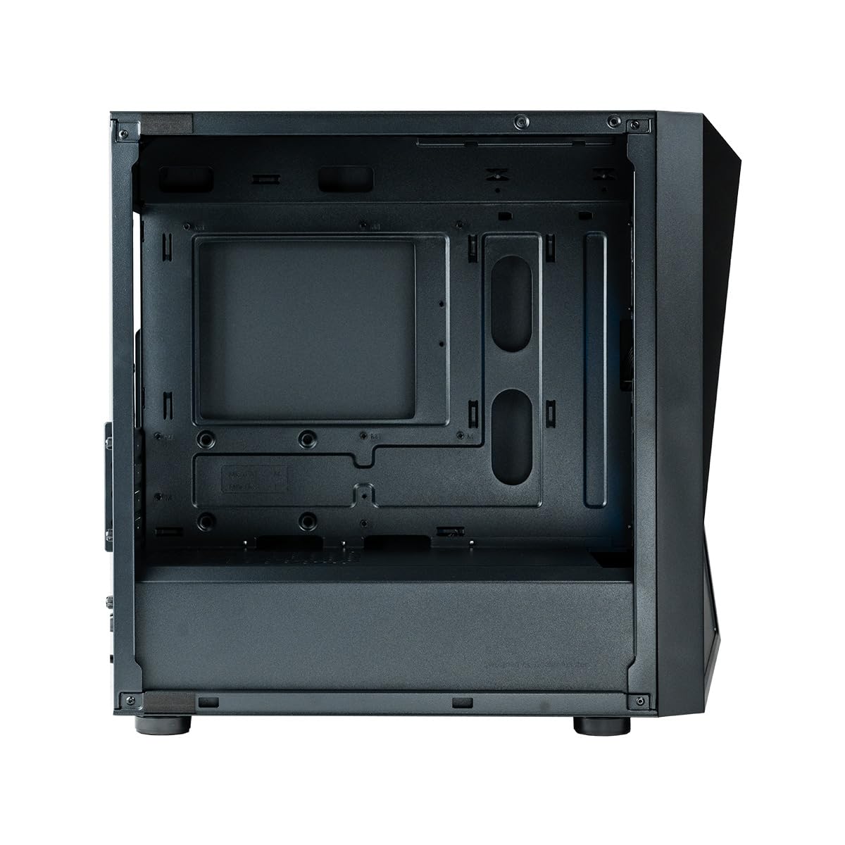 Cooler Master CMP 320 PC Case - Chassis Mini-Tower con 2 ventole ARGB da 120 mm, micro-ATX, pannello laterale in vetro temperato, raffreddamento versatile e supporto componenti, Nero