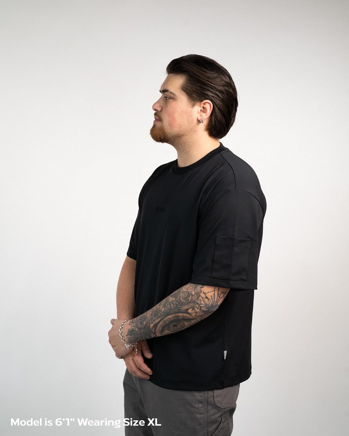 The Shop Tee: Hair-Resistant & Bleach-Resistant for Barbers, Hairstylists, & Pet Groomers