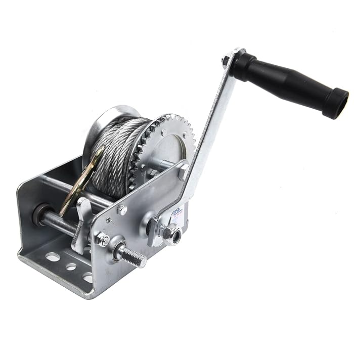 Buy PROFLine 2500lbs Hand Winch Heavy Duty Boat Trailer TwoWay Ratchet Gear Manual Winch Hand