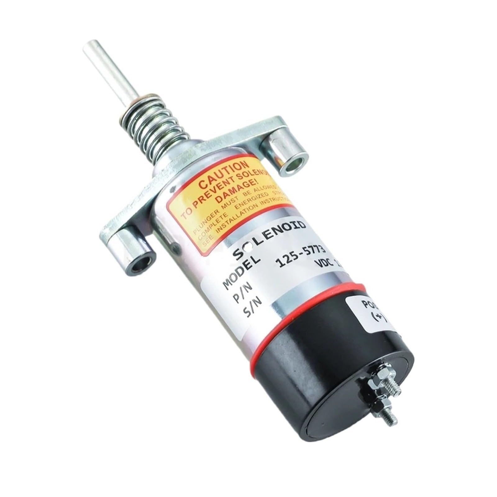 Solenoid Valve for Caterpillar Engine SR4 3204 3304 12V Fuel Shut Off Solenoid Fuel Stop Solenoid