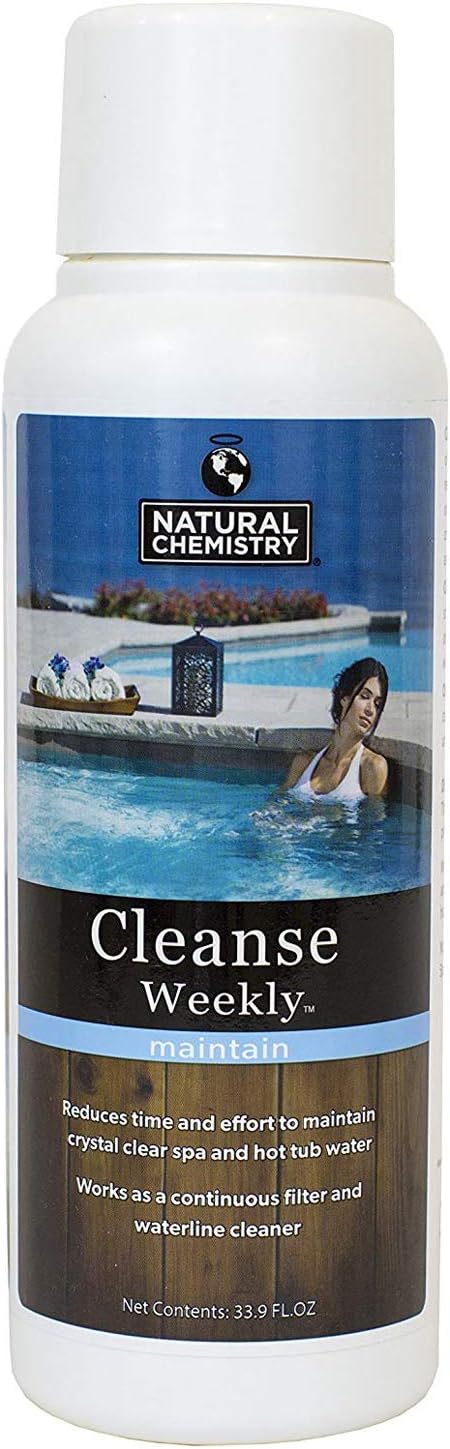 Natural Chemistry Cleanse Weekly (33.9 oz) (2 Pack) - Clarifier - Blue
