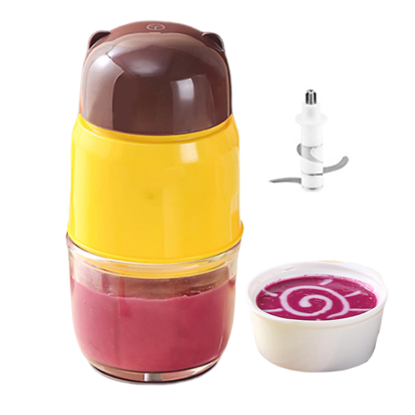 Mini robot kuchenny dla dzieci, mikser do puree, automatyczny mikser do