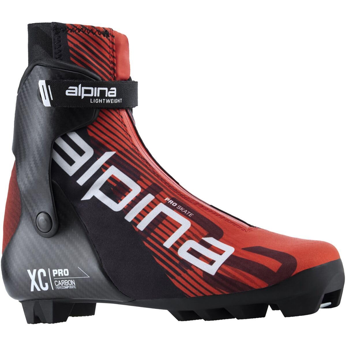 Alpina Pro Skate Boot - 2024, Red/White/Black, 48.0