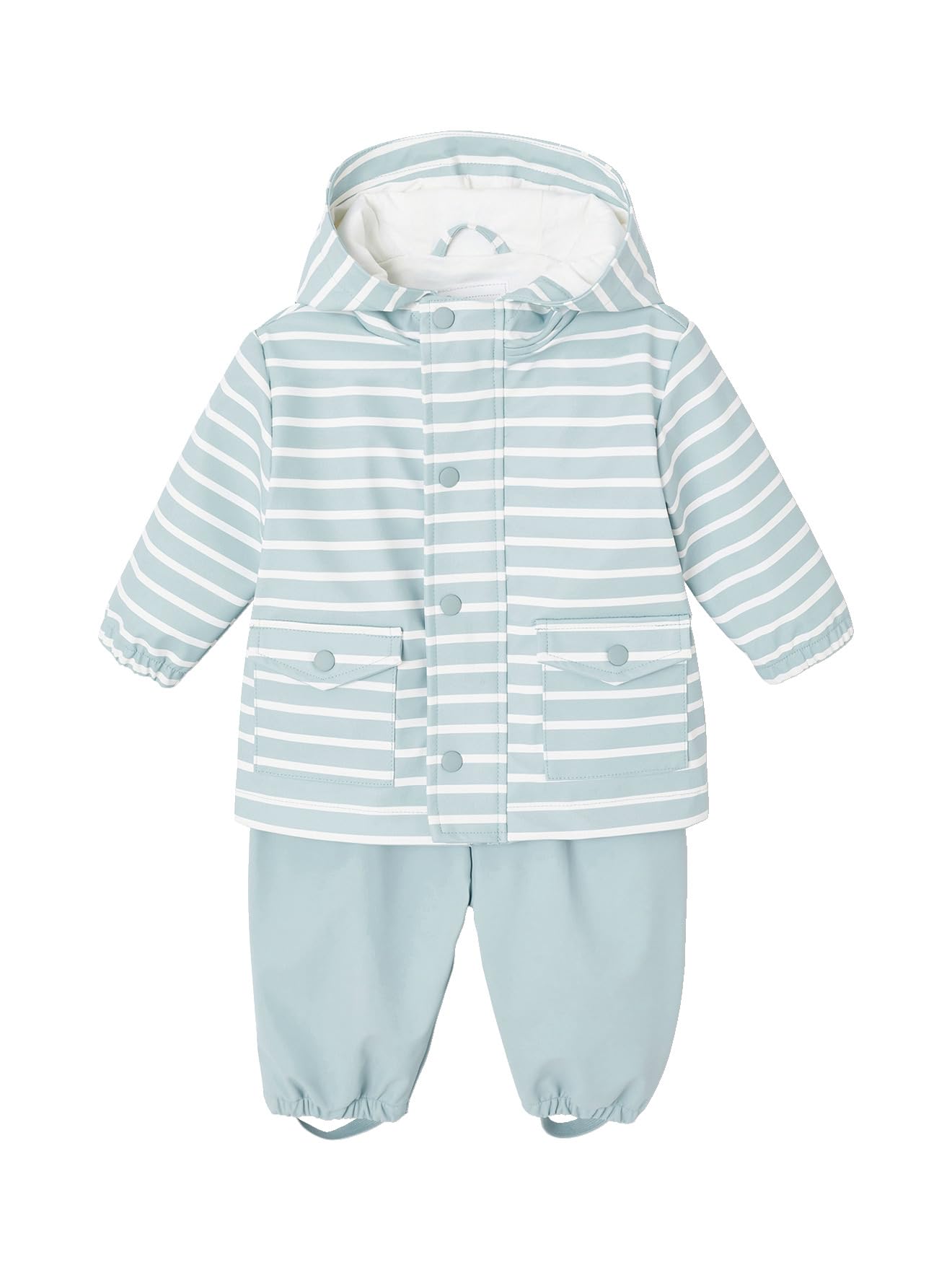 VERTBAUDET Ensemble pluie bébé garçon ciré et pantalon