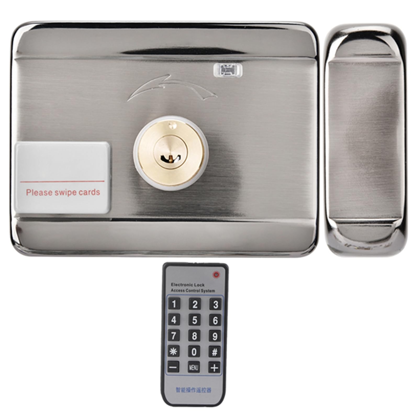 Serratura Intelligente Semplificata Serratura Elettronica Intelligente Accesso Elettronico ID Doppia 12V