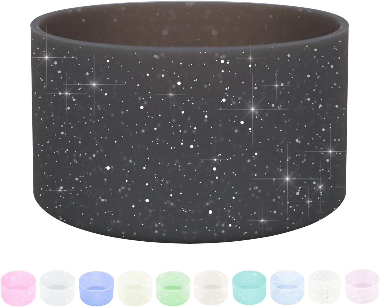 Glitter Silicone Anti-Slip Protective Boot Sleeve for Stanley Cup&Tumbler