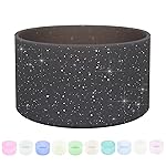 WORBSS Glitter Silicone Boot, Compatible with Stanley Tumbler H2.0 20 30 40oz & Hydro Flask 18-24oz, Accessories for Wide Mouth Water Bottles Protector Bottom Sleeve Cover Bumper As the Best Gfit