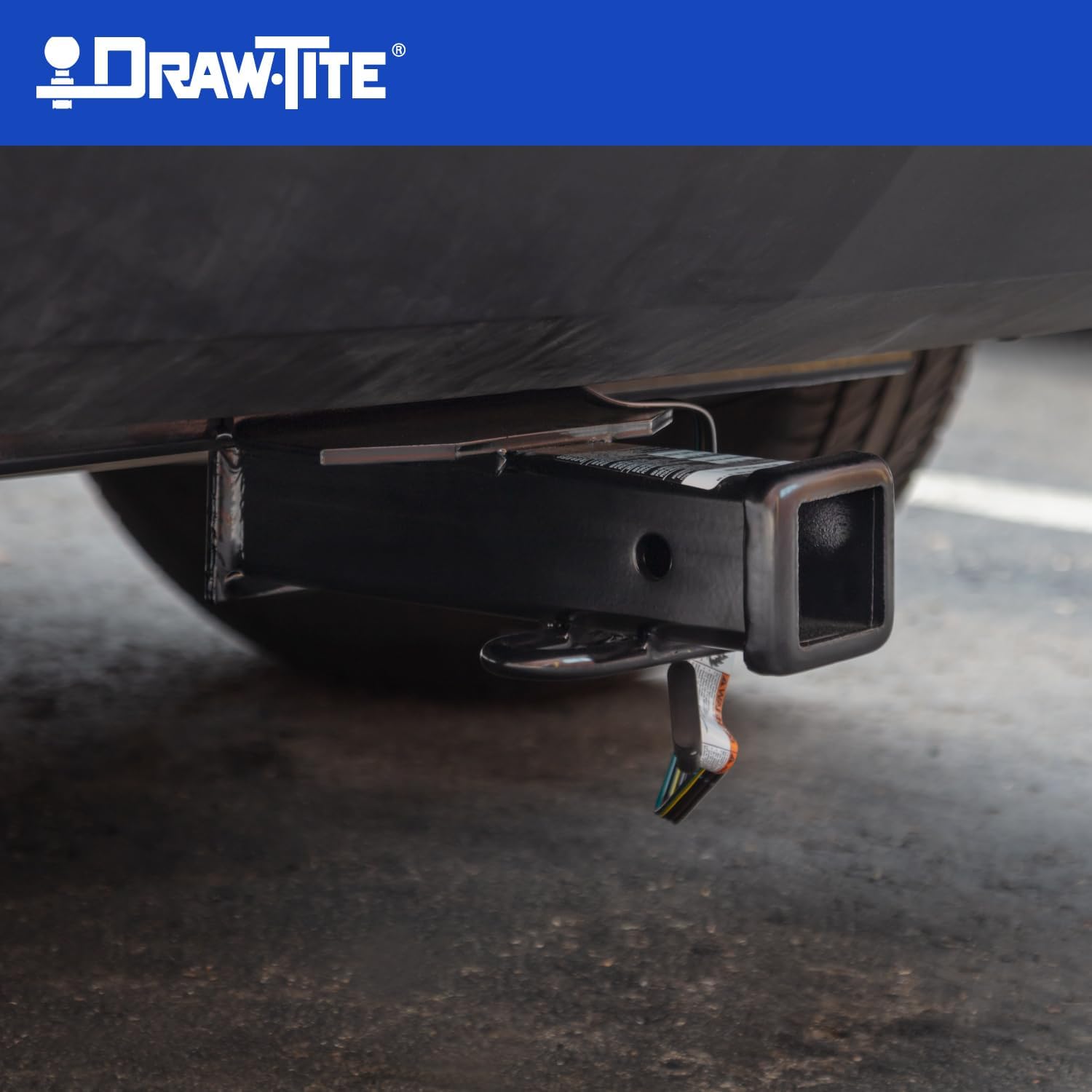 Draw-Tite 2851 Receiver Fabrication Part, 2 Inch Square Receiver, 12 Inch Length, Unpainted