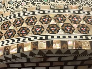 Amazon｜木製ジュエリーボックス象嵌マザーオブパールエジプト製