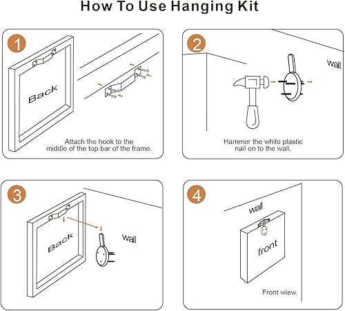 Miniatura 7 de WEGA Impresiones en lienzo personalizadas con tus fotos (6 pulgadas de ancho x 8 pulgadas de alto), arte de pared personalizado para dormitorio,