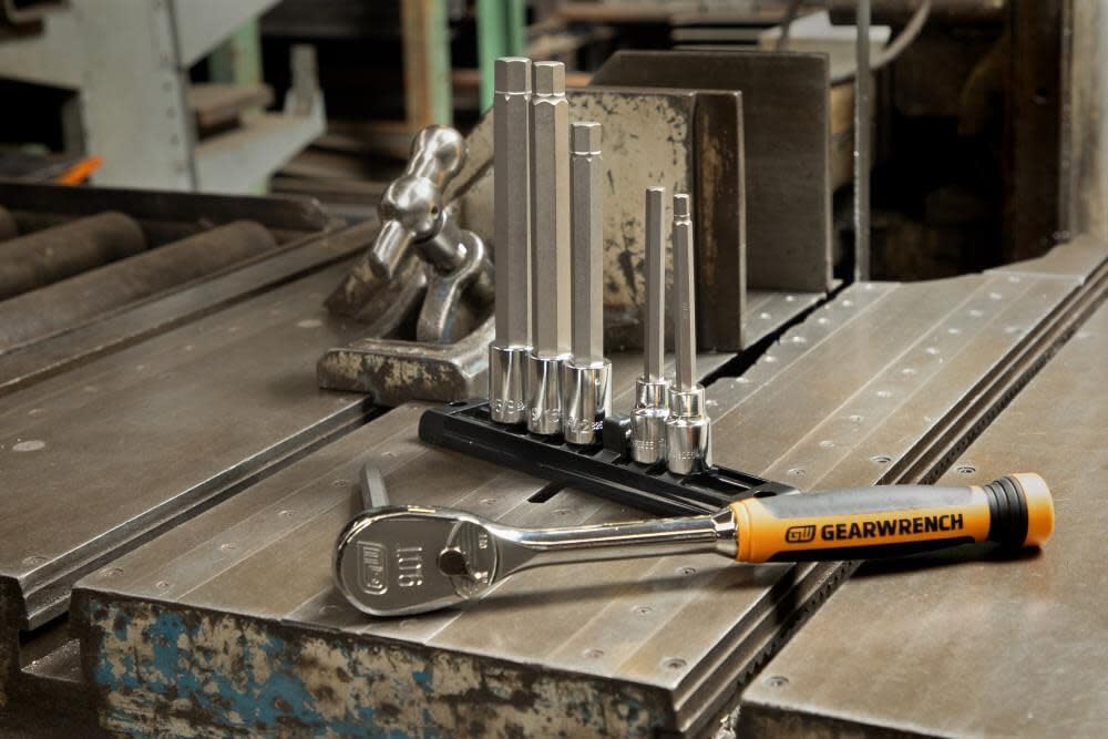 GEARWRENCH Długi zestaw nasadek sześciokątnych 1/2 napęd 6-częściowy SAE | 82587