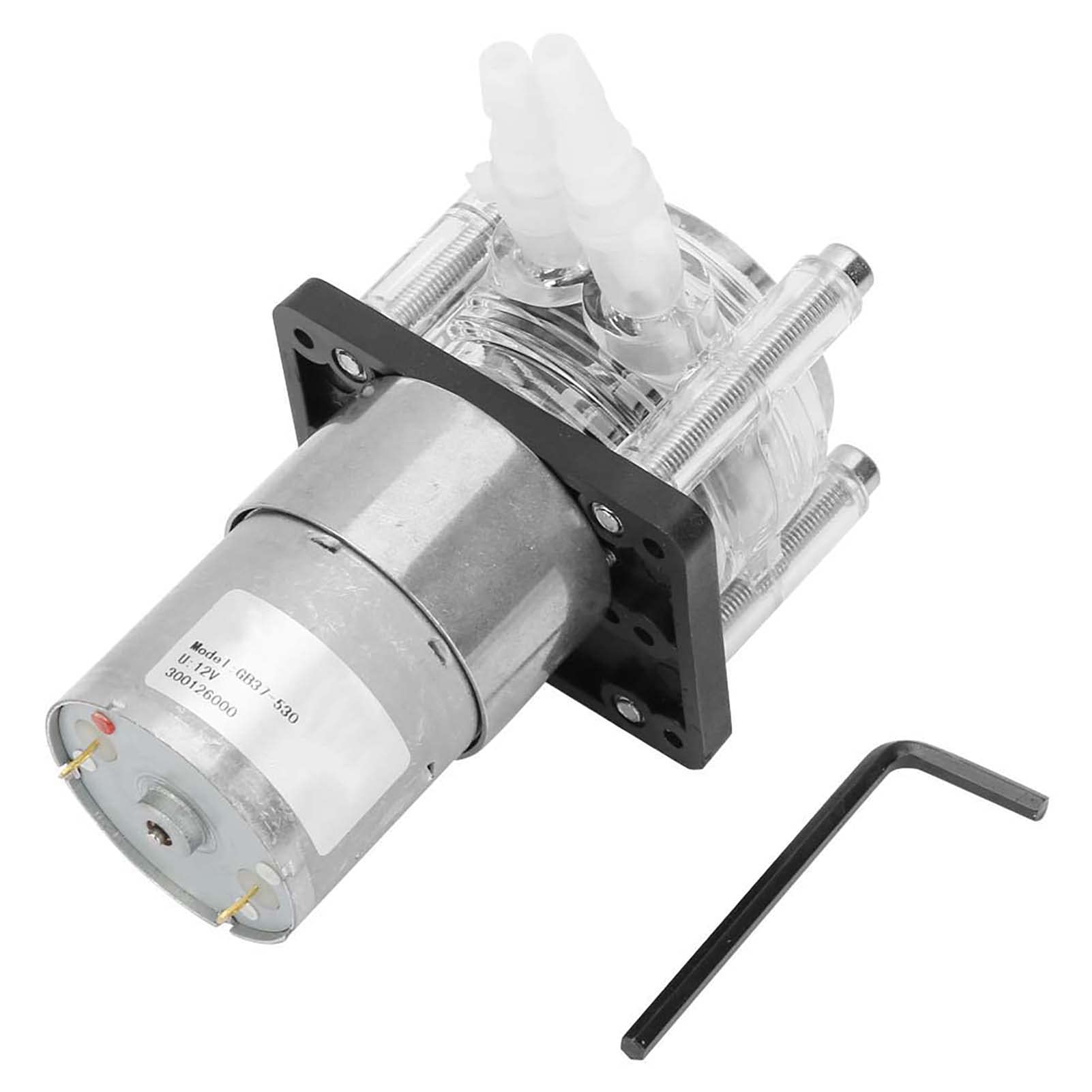Große Durchfluss Peristaltische Pumpe Dosierung Vakuum Starker Saugpumpe DC12V -Motor für das Heimlabor -Experiment
