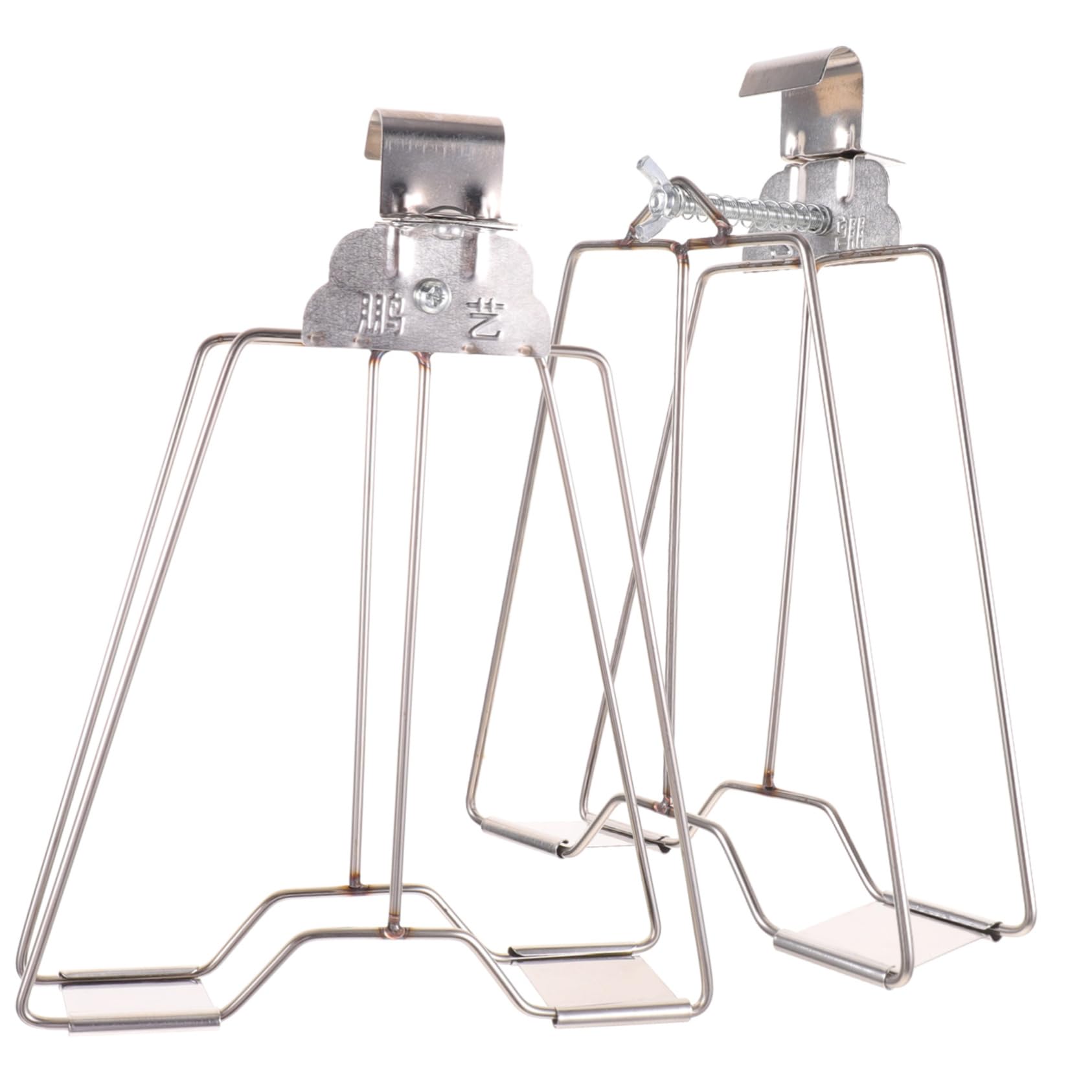 FUNOMOCYA 2Pcs Multifunctional Grill Clamp Convenient Barbecue Clip for Easy Grilling of Fish Meat and Chicken Heat Resistant for Sharing with Friends and Family