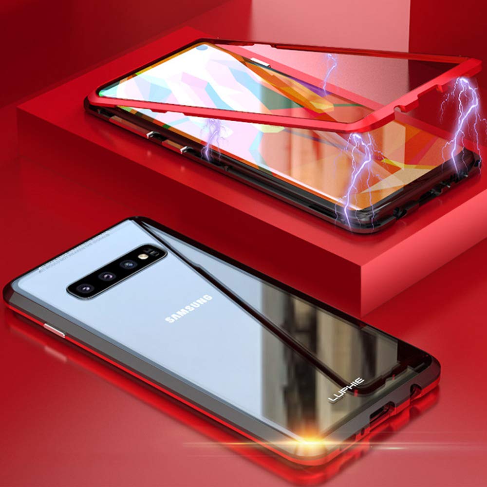 Étui rigide Samsung S10 rouge pour sécuriser vos sorties - 8