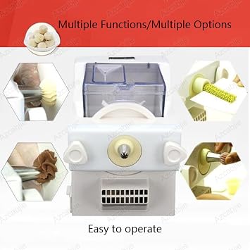 Cookie Press Biscuit Maker,Automatic Cookies Making Machine,50-60Rpm Electric Biscuit Cookie Making Machine,8 Replaceable Nozzles,6 Cookie