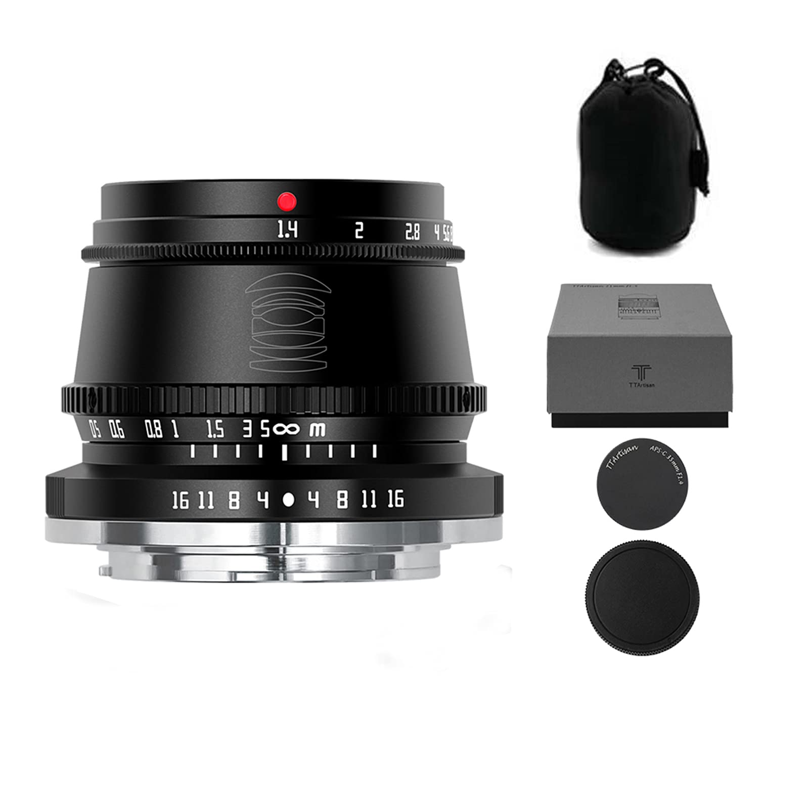 TTArtisan 35mm F1.4 M43マウントレンズ TTArtisan 35mm f/1.4C M43 (B) ブラック 銘匠光学 単焦点レンズ