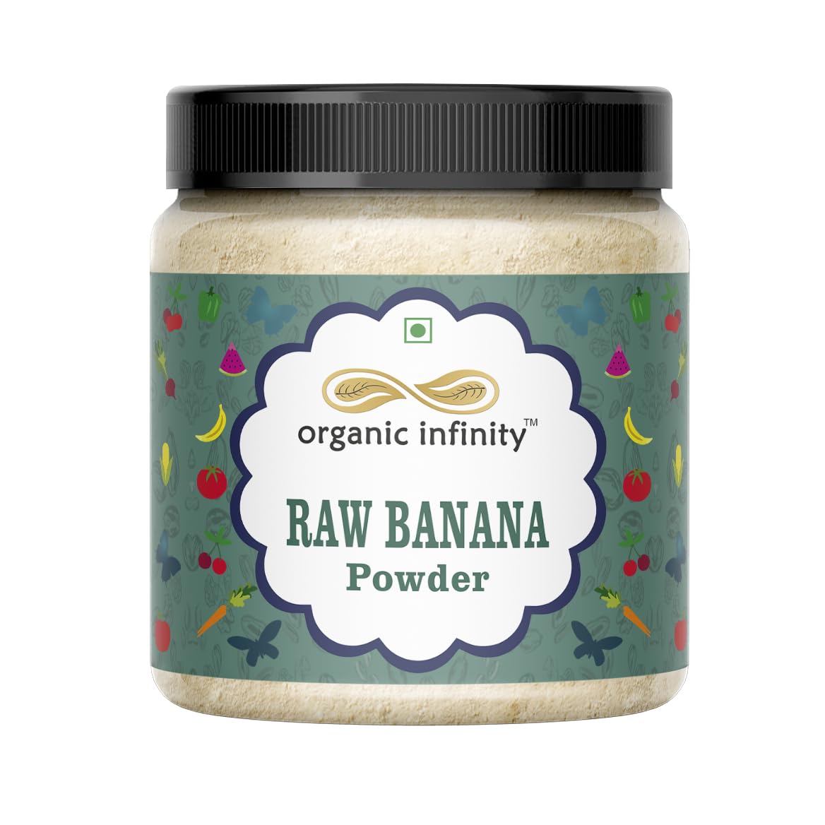 Organic Infinity Raw Banana Powder - 100 GM by Organic Infinity