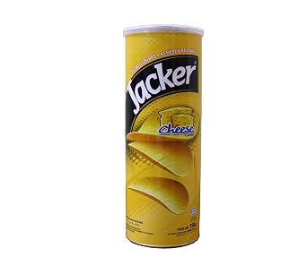 Jacker 1 Potato Crisp, Cheese, 160G