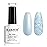RARJSM Pearl Gel Nail Polish, Glitter Drawing Gelpolish Sky Blue Shimmer Mermaid Nail Gel Soak Off U V G e l for Salon Home DIY Manicure Use