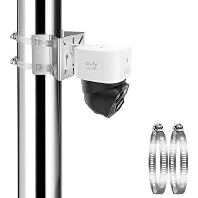 Eufy Security Pole Mount for SoloCam S340, SoloCam E30, 4G LTE Cam S330, Outdoor Adjustable Bracket Camera Holder Accessories Kit