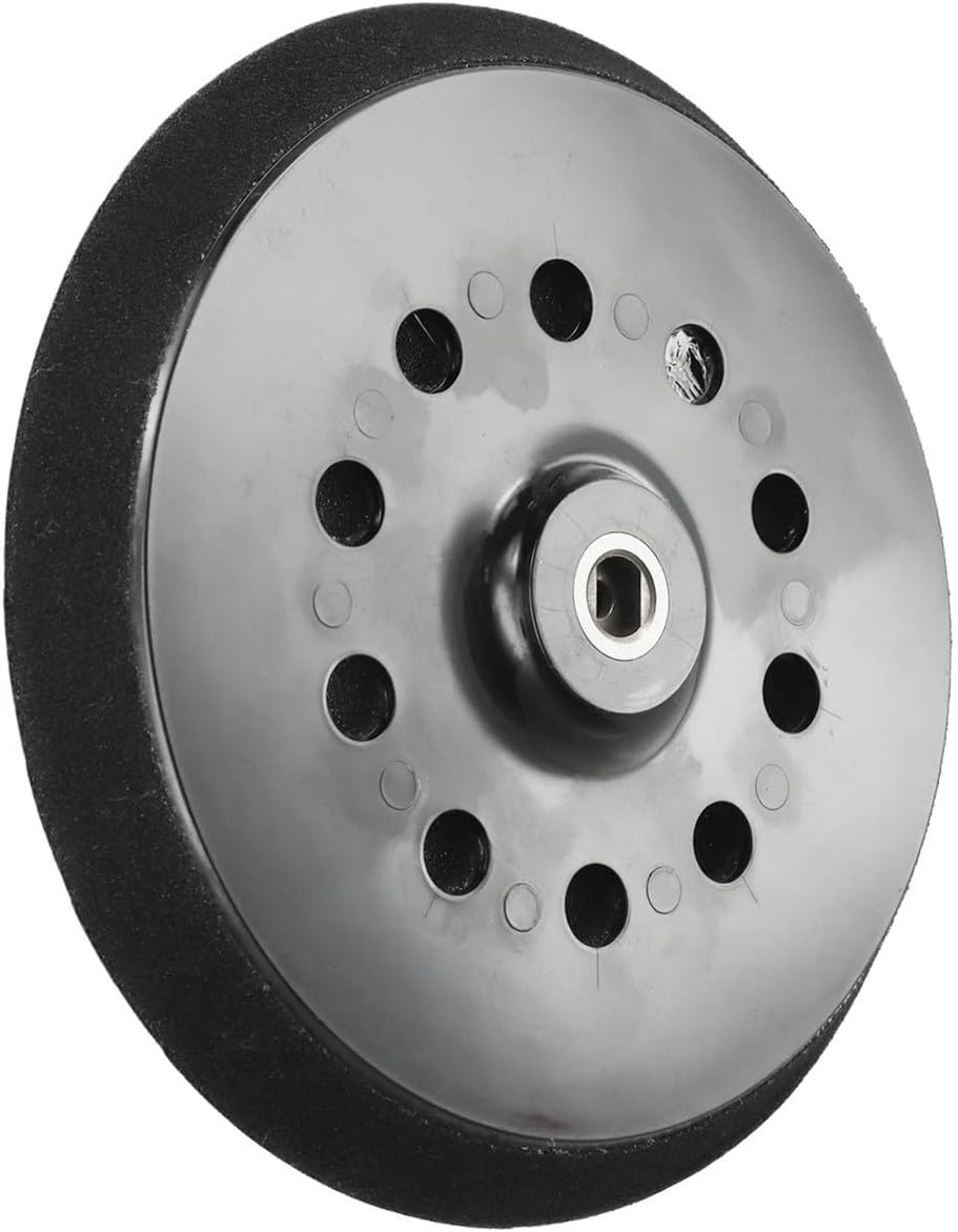 9 Inch 10-Hole EVA Foam Backing Pad for WSanders – Soft Sponge Bevel Grinding Disc for Plastering, Stain Removal, Flatting And Corner Sanding – For 9" WGrinding Machines