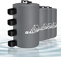 Vista 16 de Bolsa de Peso de Agua para Toldo, Juego de Pesas de Agua para Tienda de 88 LBS, Juego de 4 Pesas para Patas para Toldo Pop-Up, Toldos, Tienda