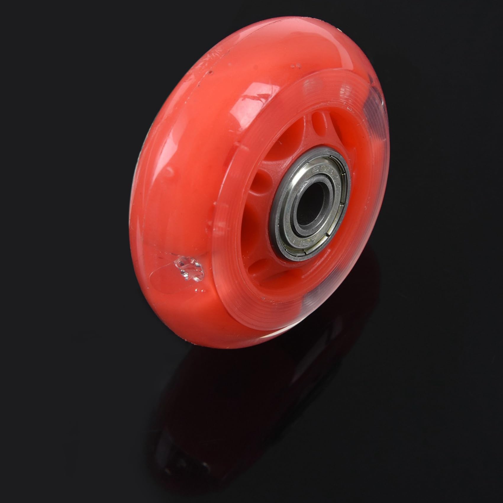 10 Paire 8Mm Dia 608ZZ Portant Inline Scooter Skating Skate Wheel Rouge