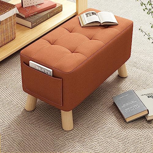Repose-Pieds en Coton et Lin pour soulager vos jambes et optimiser l'espace
