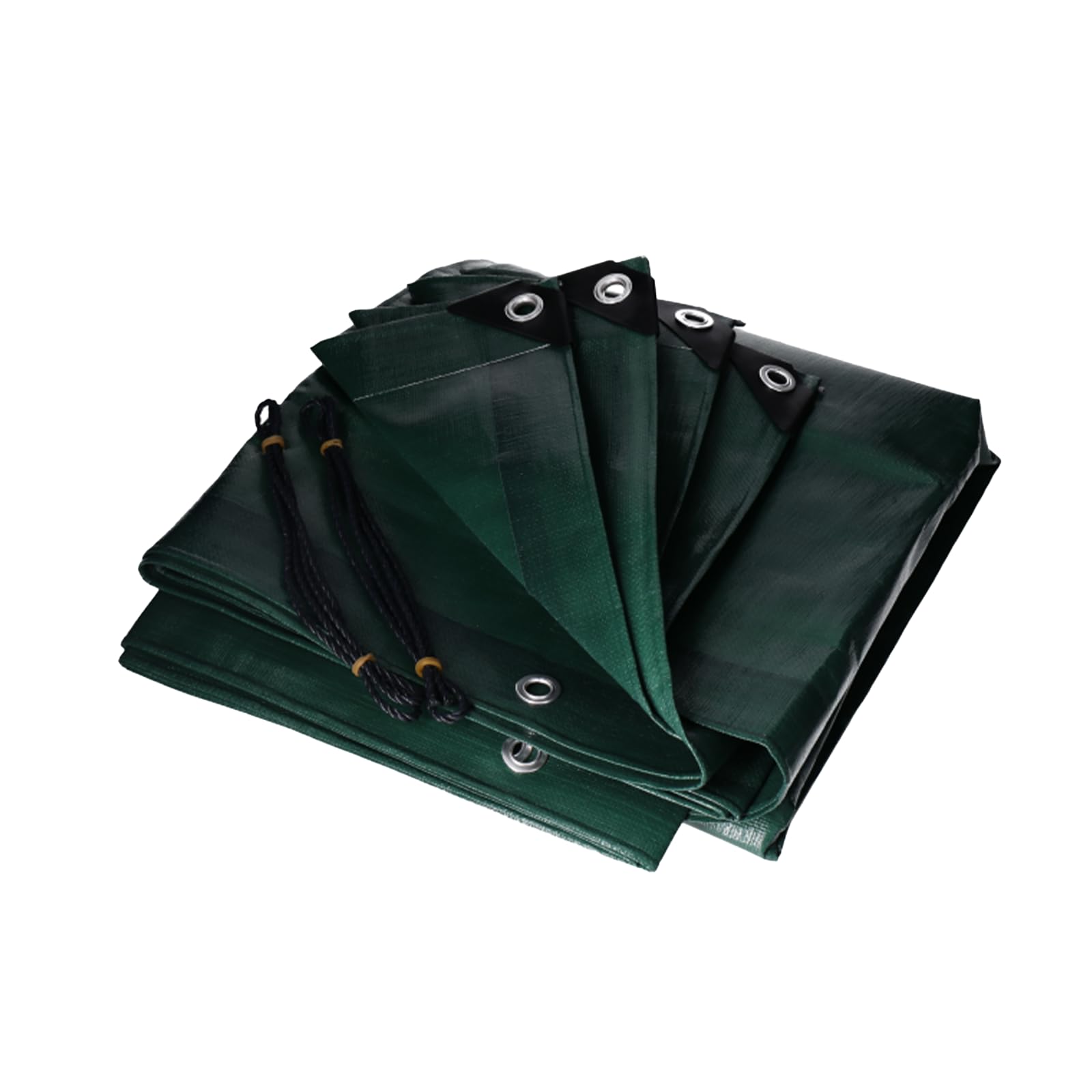 Lona de 5 m x 5 m, 260 g/m², con Ojales (50 cm de Distancia), Impermeable, Resistente a los Rayos UV, Lavable, Lona de protección, Cubierta de Madera, para Muebles de jardín, Barco, Piscina