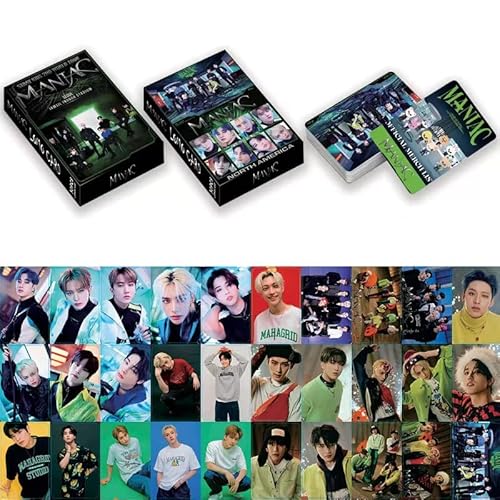 5 Pack/150 Pcs Stray Kids Lomo Card Kpop Photocards Greeting Card with Postcards Box - Image 3