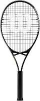 Raquete de tênis Wilson WR087510U2, pré-amarrada, Aggressor 112 (Agressor) Grip tamanho 2, preta