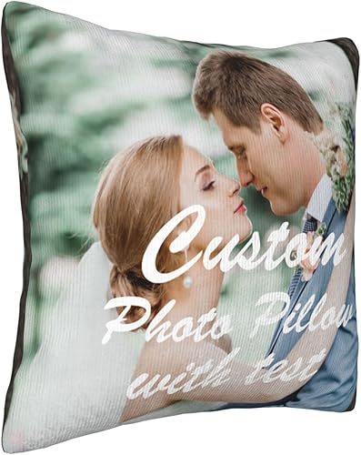 Miniatura 9 de Almohada de terciopelo personalizada para regalos personalizados, 16 x 16 pulgadas, almohada con estampado de letras temáticas de Halloween con