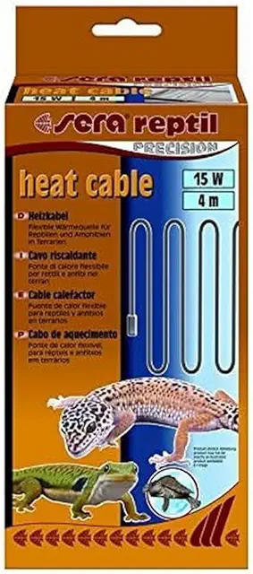 Cable Calefactor para Terrarios Sera Reptil 4m 15W - Calefacción Flexible