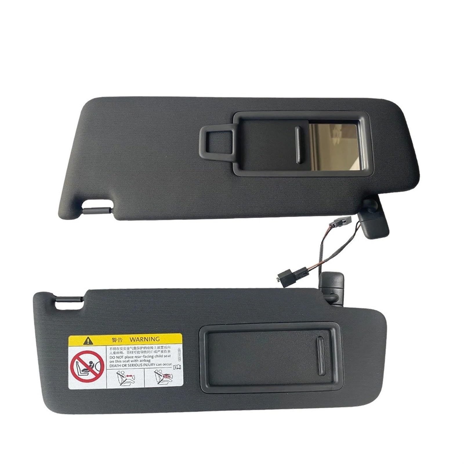 Visiera Parasole Nera 5G0857551 5G0857552 Per VW Per GOLF 7 7.5 2013+ Per VW Per POLO 2018-2023