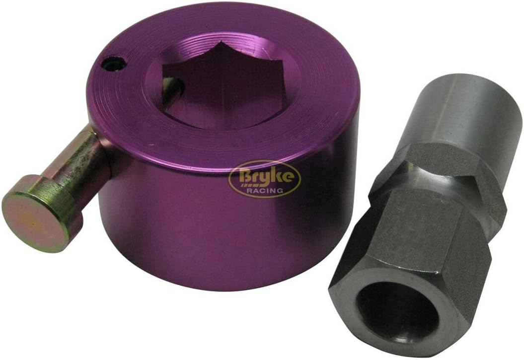 Steering Wheel Quick Release Disconnect 4 Go Karts 5/8 Shaft PURPLE Bryke Racing