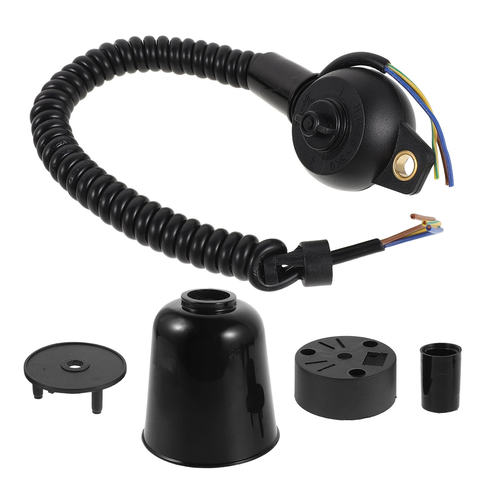 Evita Cables Sueltos con el Kit de Cable Colgante Retráctil con Resortes para Lámparas DIY