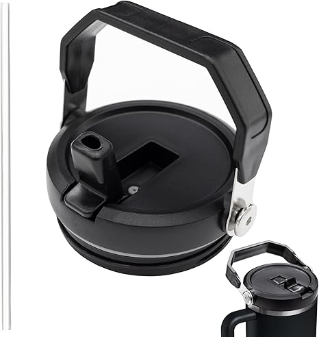 Amazon.com | Handle Flip Straw Lid, Lid for Stanley 40 oz Quencher