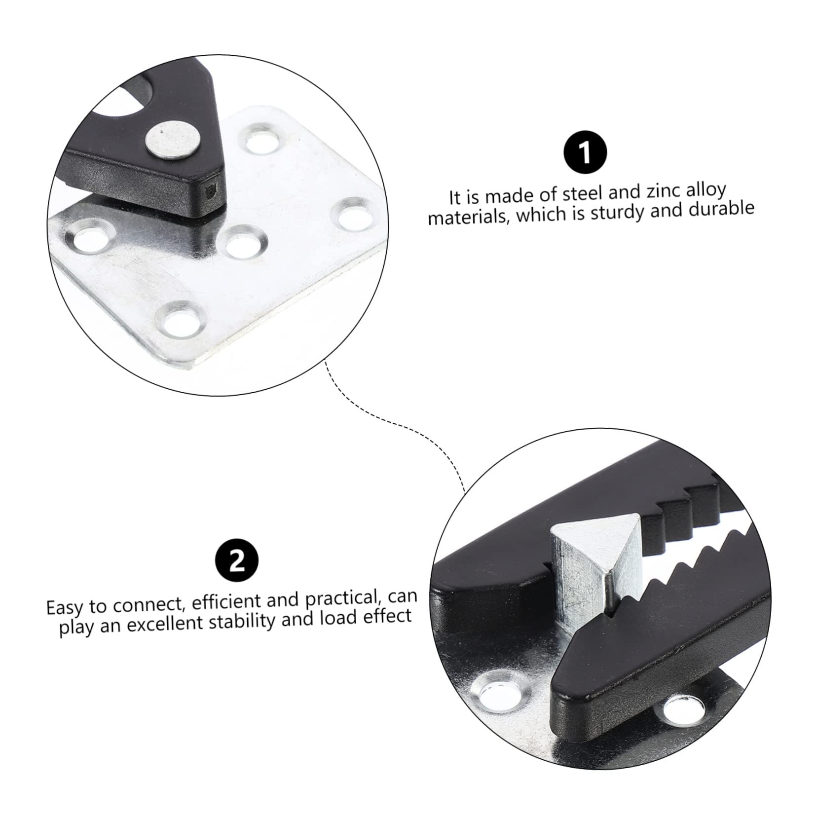 Zerodeko Accroche Canape Dangle 10 Pcs Canapé Connecteur Meubles Accessoires Canapé pour Sectionnels Canapé pour Sectionnel Canapé Pinces en Crokinole Accessoires Pinces pour Canapé