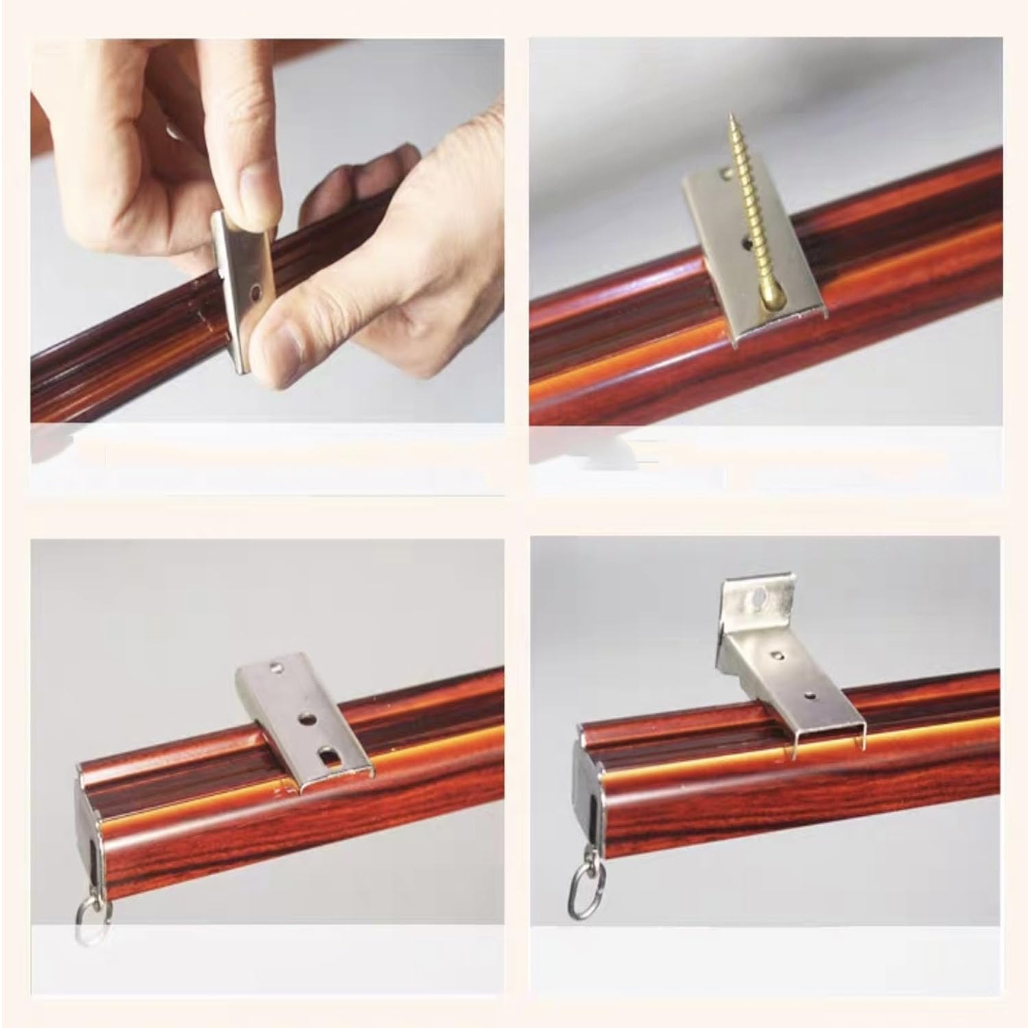 Rideaux de Perles en Bois Naturel,Rideaux de Porte en Perles,Séparateur de Pièce,Rideaux Anti Mouche Suspendue,Rideaux en Perles Brins Faits À La Main,Personnalisable (35 strands 70cm x 190cm)