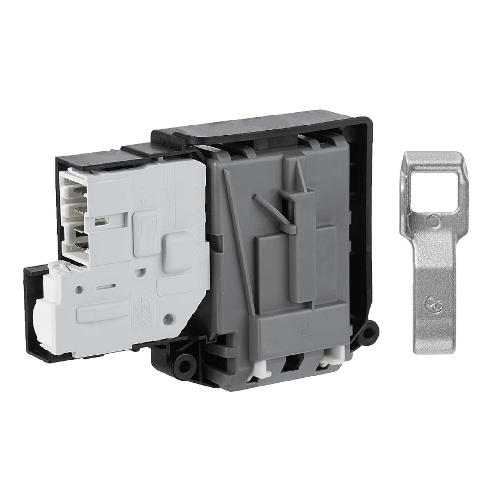 EBF61315802 - Interruptor de bloqueo de puerta de lavadora con MFG63099101 - Conjunto de cerradura de puerta de lavadora compatible con interruptor de puertas de lavadora LG Ken-more