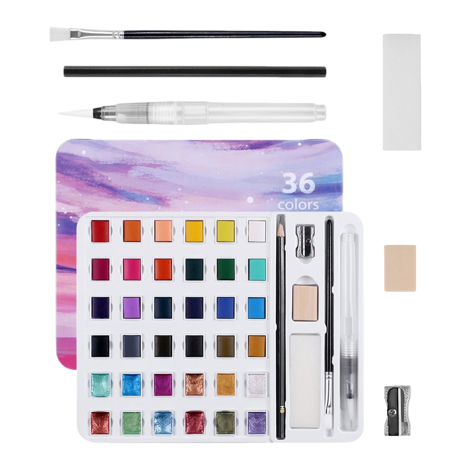 Peinture aquarelle nomade pour vos cours d'art et projets en extérieur