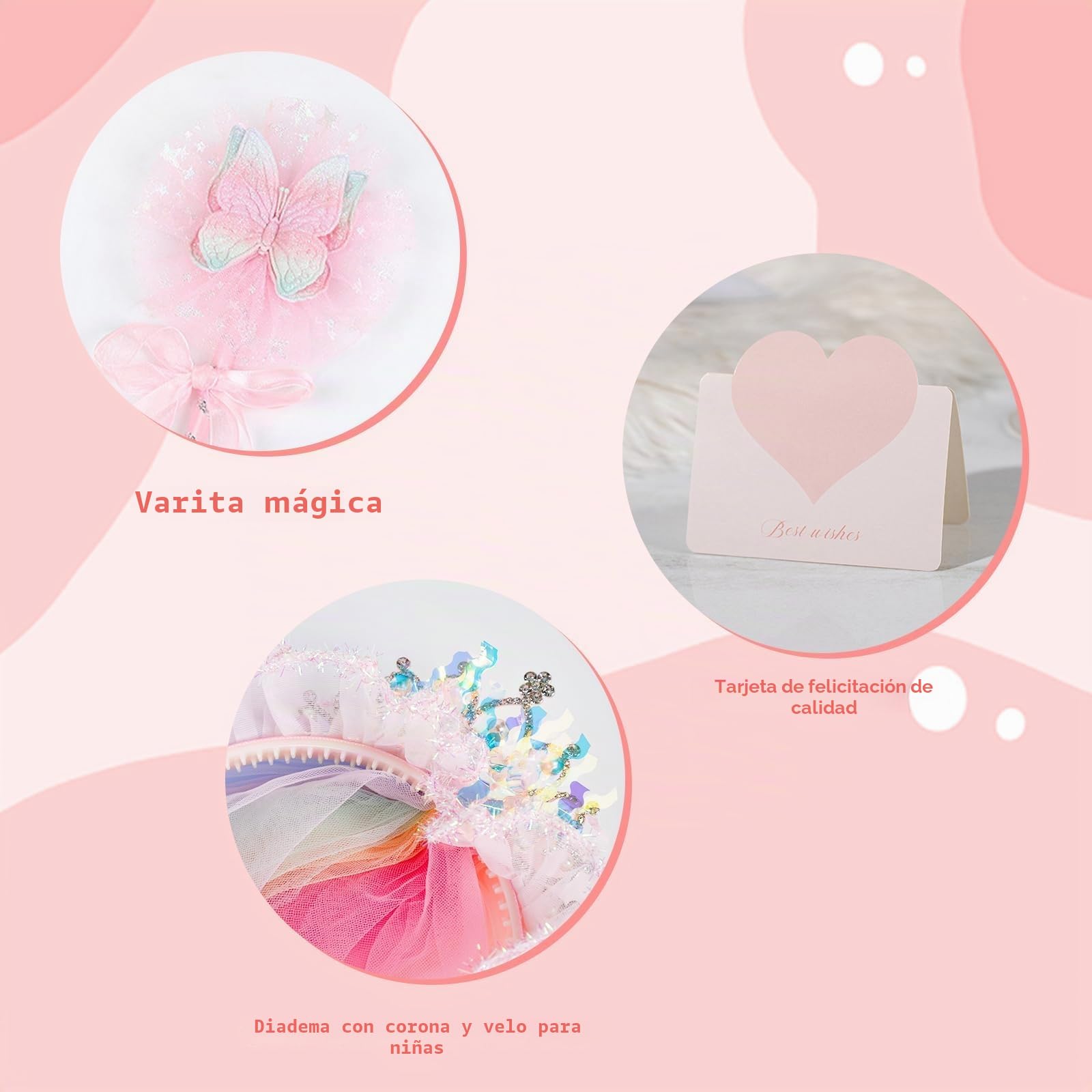 Vestido de Verano sin Mangas para Niña,Vestido de Princesa de Tul Arcoíris,Adecuado para la Fiesta de Cumpleaños de la Dama de Honor de la Niña de Las Flores de la Boda,Apto para Niños de 4 a 8 Años
